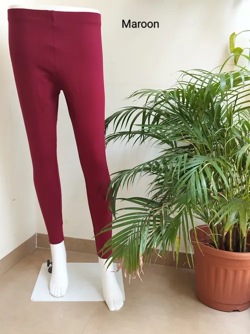 Ankle length Legging - Maroon